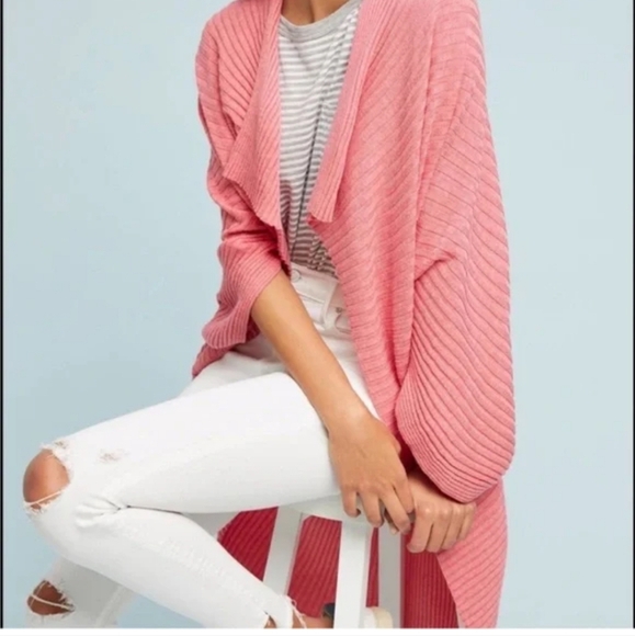 Anthropologie Sweaters - Anthropologie Pure + Good Cocoon Cardigan Shrug Sweater One Size